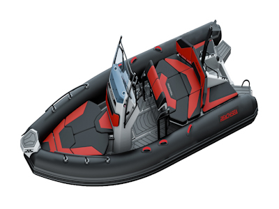 Надувная Лодка Rib Reachsea Special Edition Hypalon С Алюминиевым Дном Для Водных Видов Спорта
